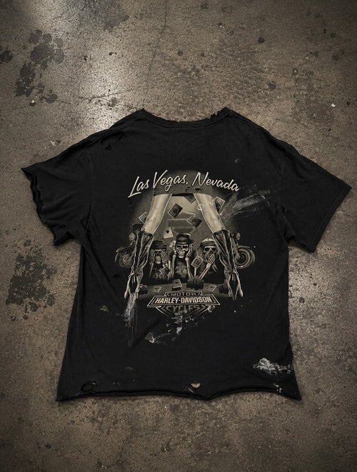 Vintage Distressed Las Vegas HD Graphic T-Shirt