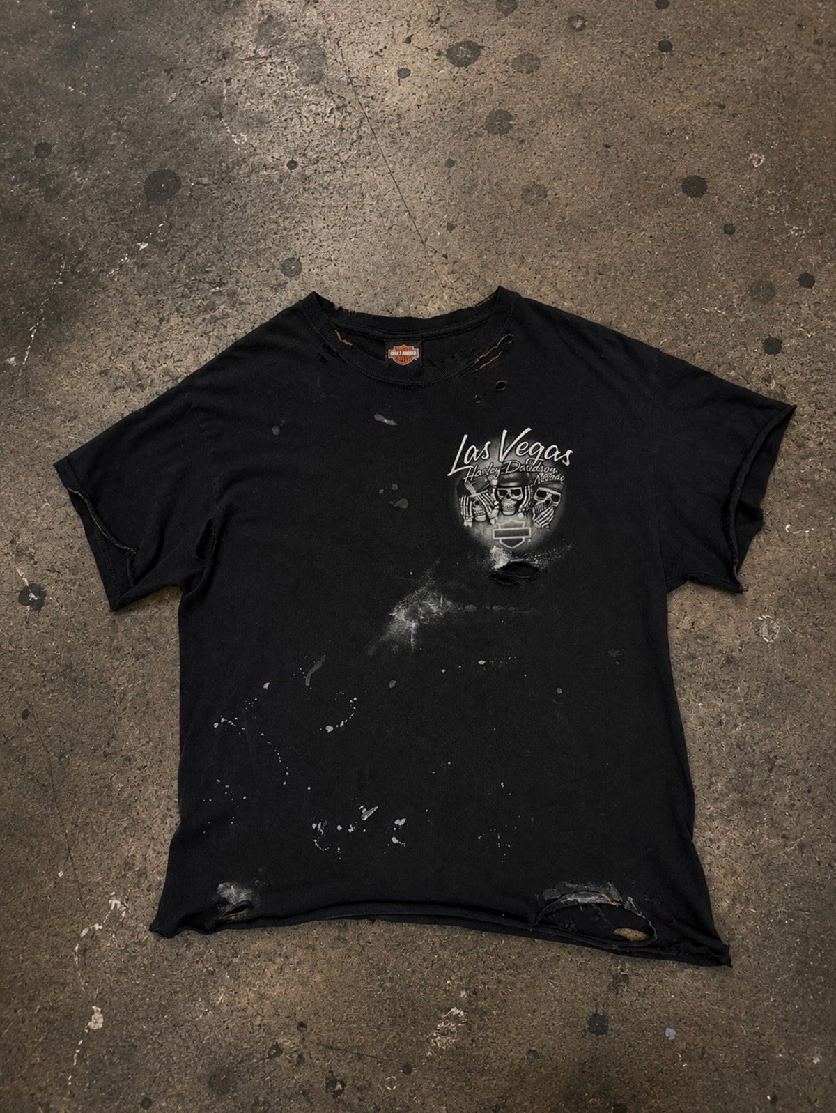 Vintage Distressed Las Vegas HD Graphic T-Shirt