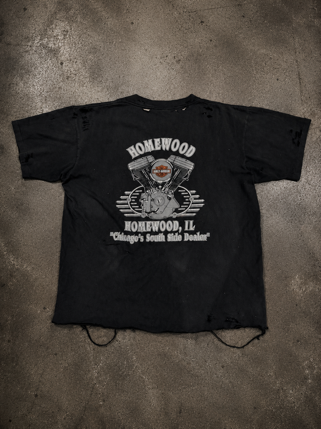 Vintage Distressed Homewood HD “South Side Dealer” T-Shirt