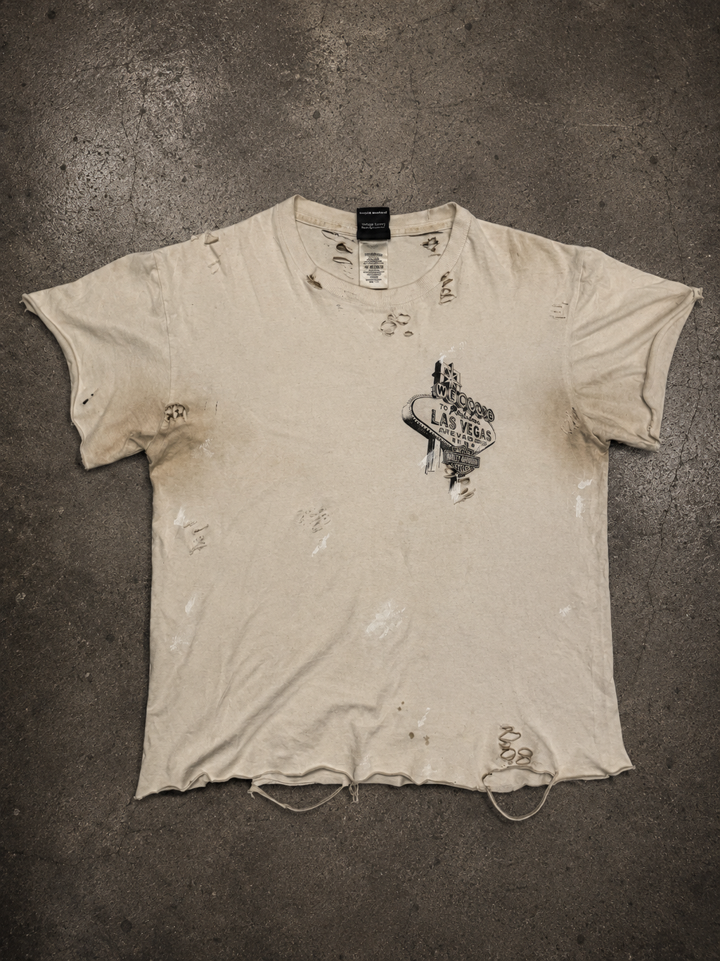 Vintage Distressed Las Vegas “Ace of Spades” HD T-Shirt
